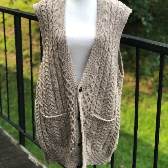 irish sweater vest